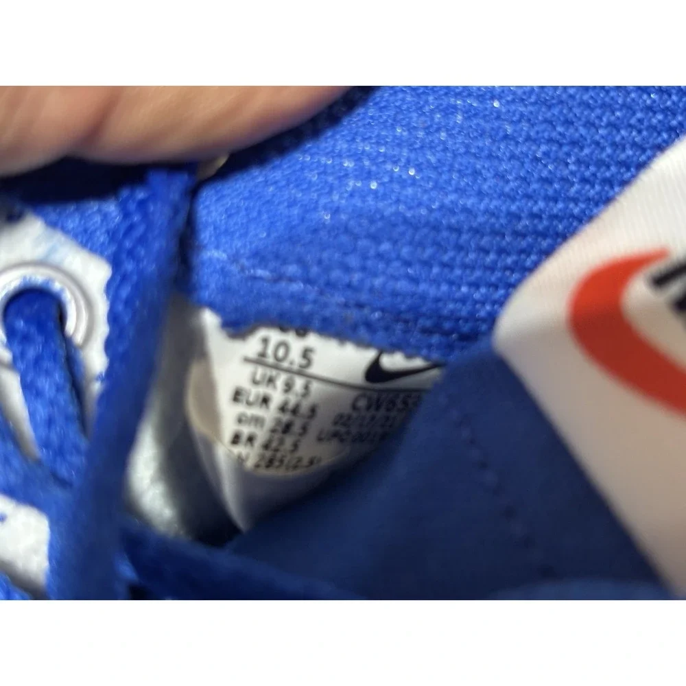 Blue Nike Court Legacy Canvas Shoes Size US Men's 10.5‎